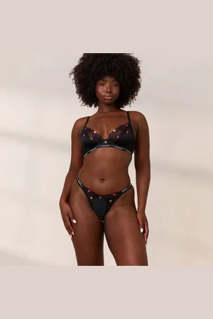 Lounge Underwear Zalia Plunge BH - Zwart