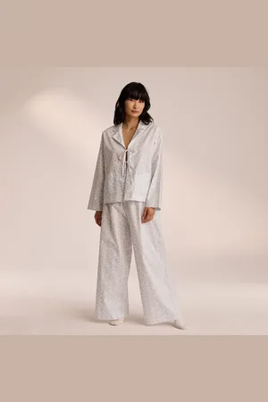 Lounge Underwear Katoenen Pyjamabroek - Blauw