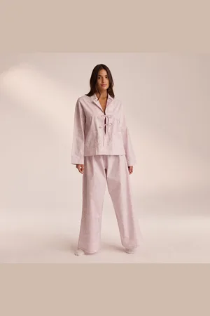 Lounge Underwear Katoenen Pyjamabroek - Lila