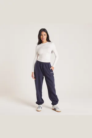 Lounge Underwear Manchet Joggingbroek - Inktblauw