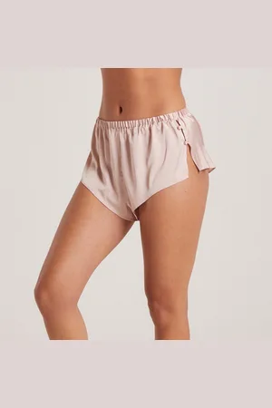 Lounge Underwear Mini Satijnen Pyjama Shorts - Blos