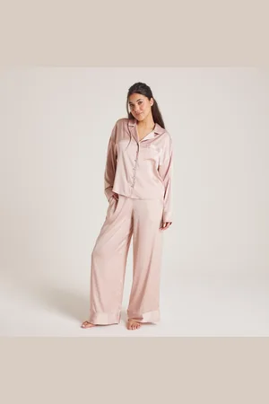 Lounge Underwear Sparkle Satijnen Pyjamabroek - Blos