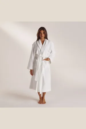 Lounge Underwear Towelling Kamerjas - Wit
