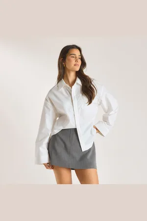 Lounge Underwear Katoenen Overhemd - Wit