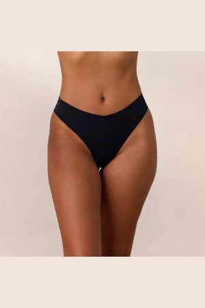 Lounge Underwear Everyday Flex Brazilian Slip - Zwart