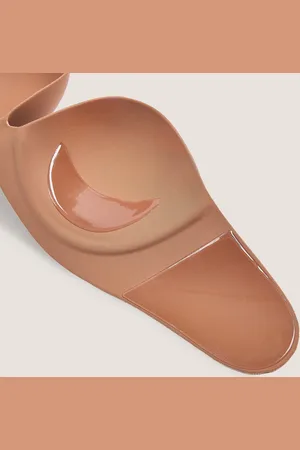 Lounge Underwear Stick-On Push-Up BH - Muskaat