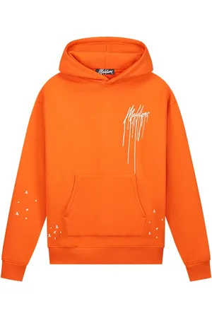 Malelions Limited Kingsday Painter Hoodie | Orange/White