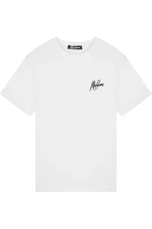 Malelions Men Regular T-Shirt | White/Black