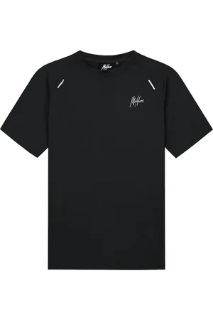 Malelions Padel Hexagon T-Shirt | Black