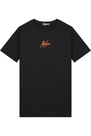 Malelions Men Sunset Oasis T-Shirt | Black