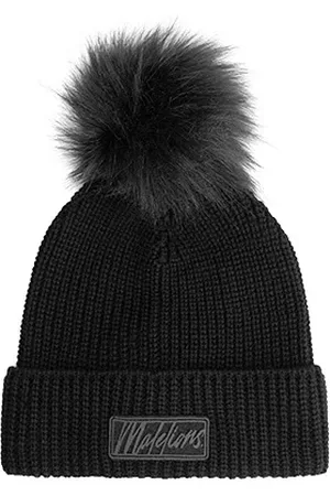 Malelions Women Knitted Beanie | Black