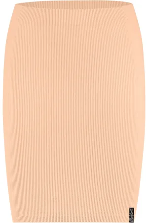 Malelions Women Ivy Rib Skirt | Coral