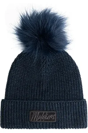 Malelions Women Knitted Beanie | Navy