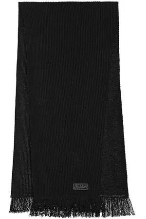 Malelions Women Knitted Scarf | Black