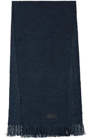 Malelions Women Knitted Scarf | Navy