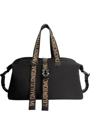 Malelions Men Venetian Duffle Bag | Black/Gold