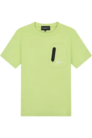 Malelions Sport Counter Oversized T-Shirt | Lime