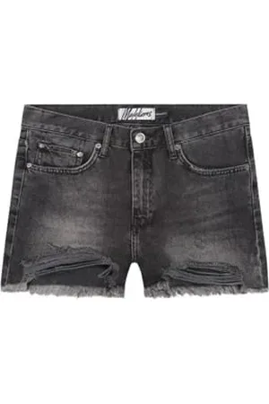 Malelions Women Resort Denim Shorts | Black