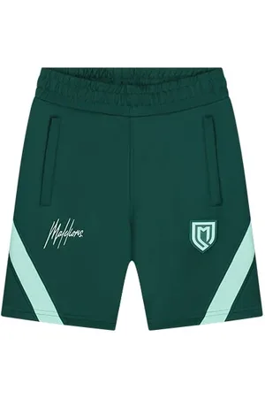 Malelions Junior Sport Pre-Match Shorts | Dark Green/