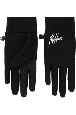 Malelions Men Signature Gloves | Black/White