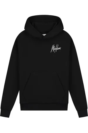 Malelions Junior Girls Tribe Hoodie | Black/White