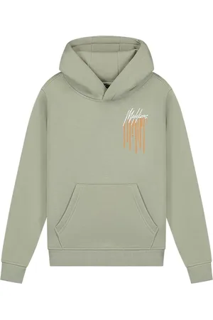 Malelions Junior Painter Hoodie | Seagrass/Orange