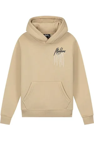 Malelions Junior Painter Hoodie | Light Brown/Navy