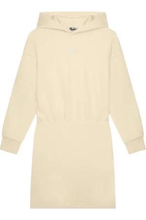 Malelions Women Nena Dress | Beige/Off-White