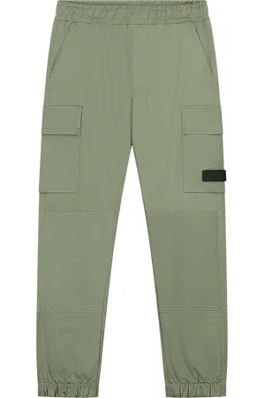 Malelions Junior Signature Cargo Pants | Army