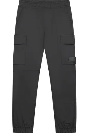 Malelions Junior Signature Cargo Pants | Black