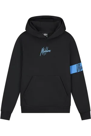 Malelions Junior Captain Hoodie | Black/Cobalt