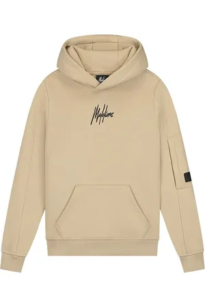 Malelions Junior Cargo Hoodie | Light Brown