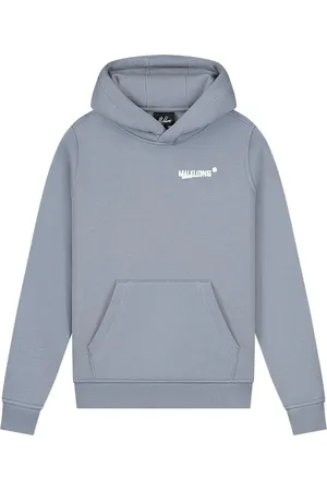 Malelions Junior Inked Hoodie | Ice Blue/White