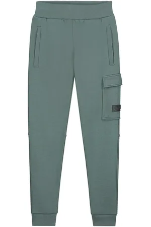 Malelions Junior Cargo Sweatpants | Teal