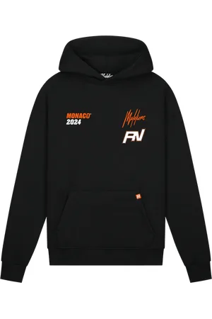 Malelions X Richard Verschoor Pole Position Hoodie | Black/Orange
