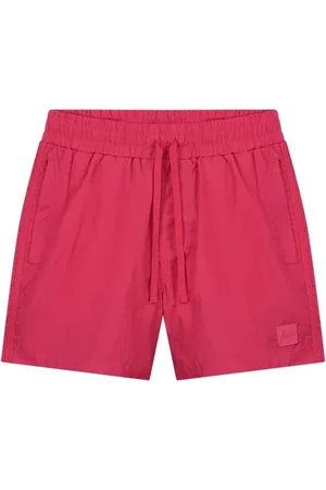 Malelions Signature Patch Swim Shorts | Hot Pink