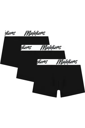Malelions Junior Boxer 3-Pack | Black/White