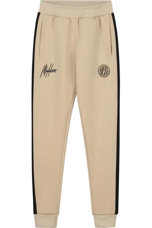 Malelions Junior Sport Academy Trackpants | Sand/Black