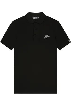 Malelions Men Signature Polo | Black