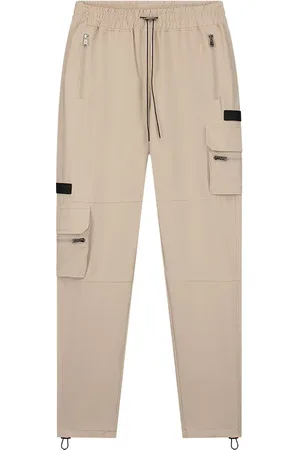 Malelions Men Pocket Cargo Pants 2.0 | Taupe