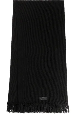 Malelions Women Knitted Scarf | Black