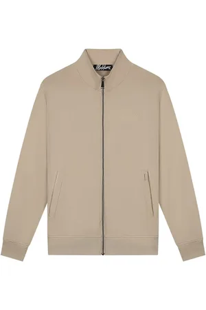 Malelions Men Logo Zip Vest | Taupe