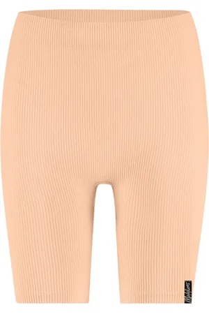 Malelions Women Ivy Rib Shorts | Coral