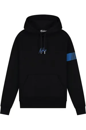 Malelions Men Captain Hoodie 2.0 | Black/Cobalt