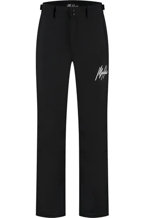 Malelions Ski Polar Pants | Black/White
