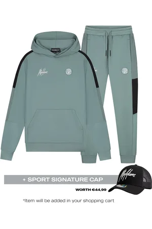 Malelions Sport Transfer Hooded Tracksuit | Arctic