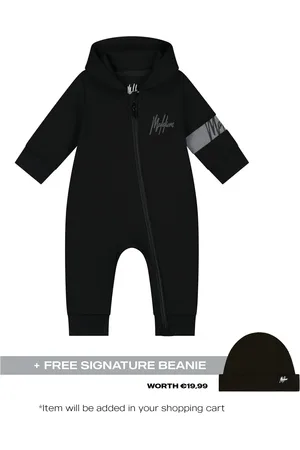 Malelions Baby Captain Tracksuit | Black