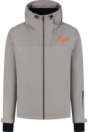 Malelions Ski Polar Jacket | Grey/Orange
