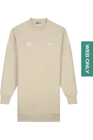 Malelions Women Members Sweater Dress | Cream