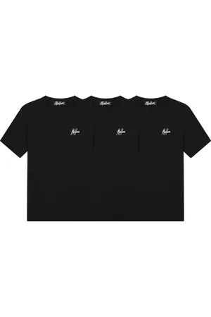 Malelions Men Signature T-Shirt 3-Pack | Black